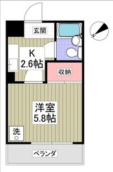 コスモマンションの物件間取画像